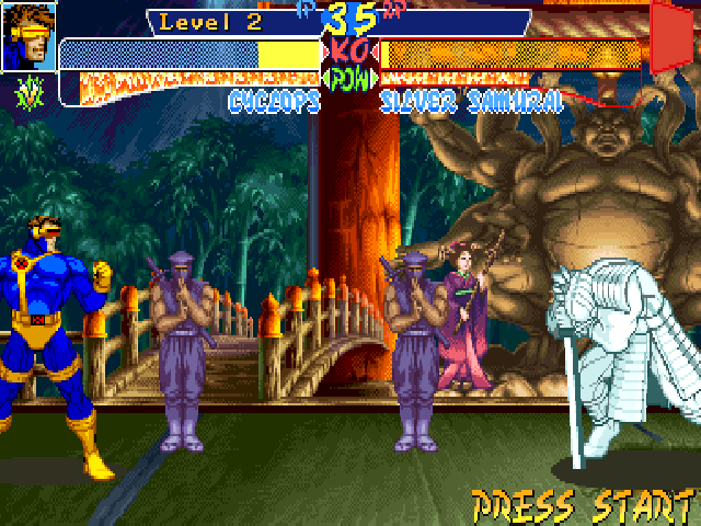 X-Men: Children of the Atom screenshot 5 for Sega Saturn